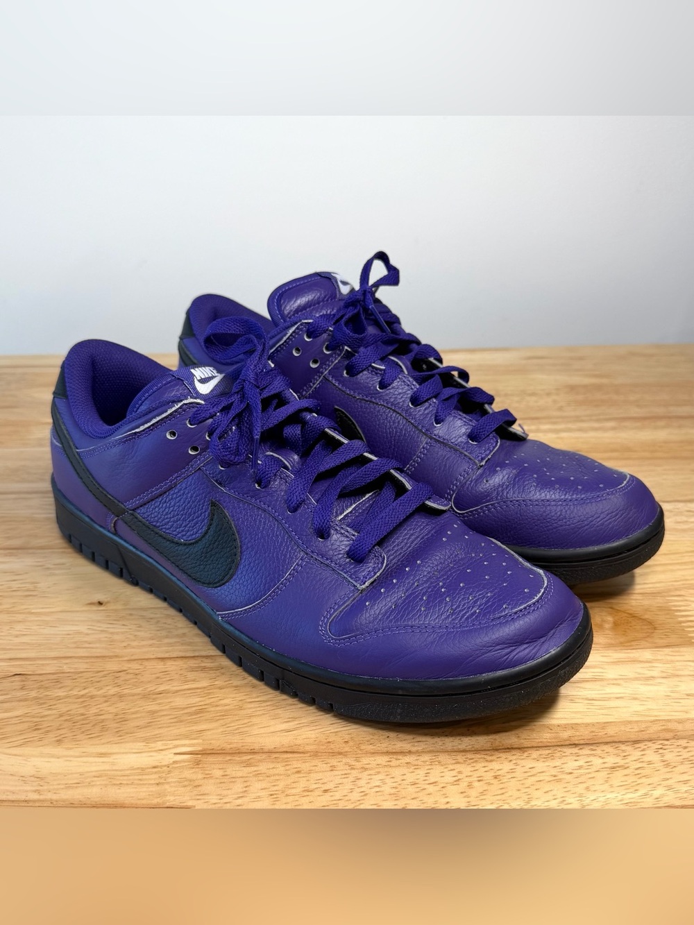 Nike Dunk Low By You Purple Black Mens 11.5 Custom "Vampy" Vampire Halloween